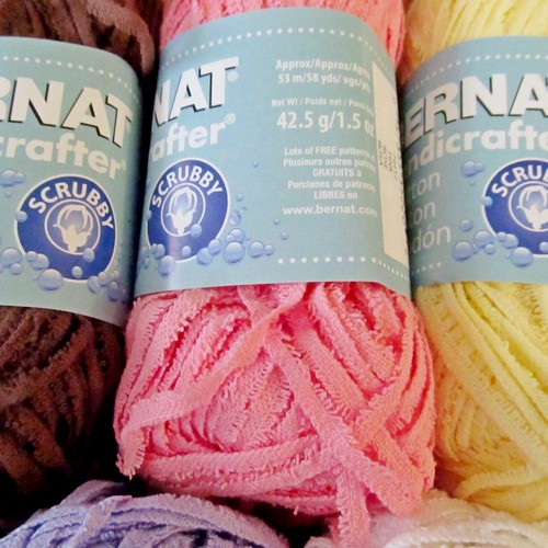 Bernat Scrubby Yarn Closeout at Mary Maxim {Cedar & Linn}